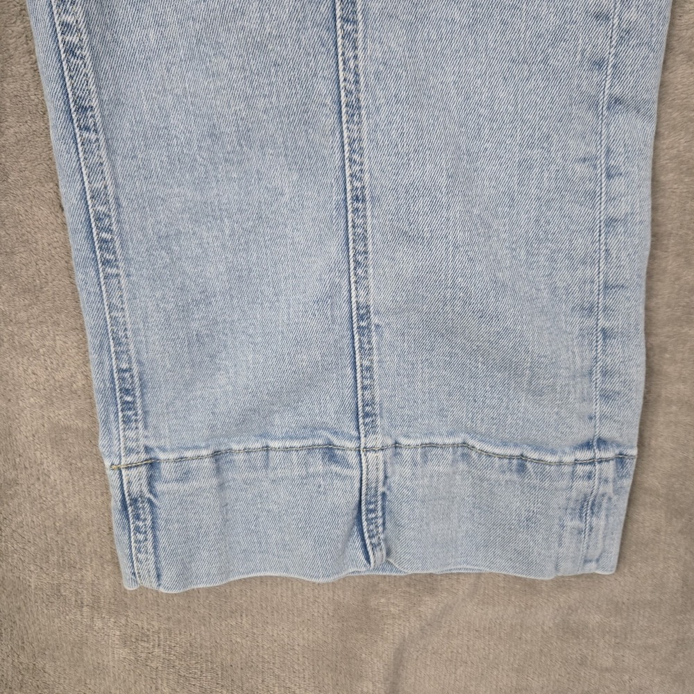 Gap Stride Ankle Jeans Womens 29 Blue High Waisted Baggy Wide Leg Denim 70s Y2K - Picture 8 of 13